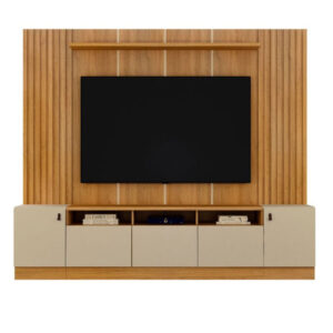 Home Theater Mônaco Cor Madeira