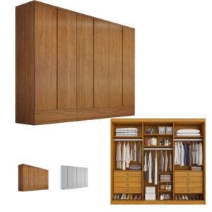 Guarda Roupa Casal 6 Portas Paris