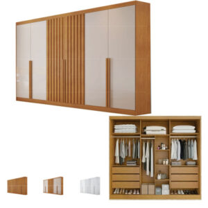 Guarda Roupa Casal 6 Portas Siena